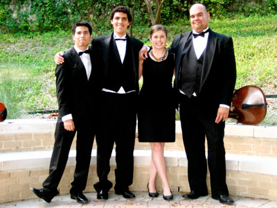 Quartet Laughing
